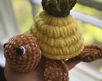 Crochet Pineapple Turtle Pattern