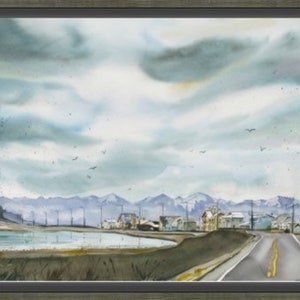 West Beach, Whidbey Island watercolor print image 5