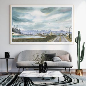 West Beach, Whidbey Island watercolor print image 10