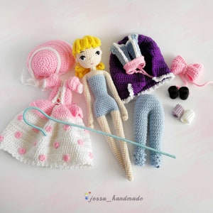 Toy Story Bo Peep with 2 Outfits Crochet Doll Pattern Amigurumi Doll Pattern / PDF Crochet Doll Pattern / English Pattern image 8