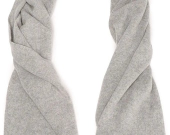 deane and white cashmere scarf