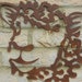 Sheep Garden Decor / Rusty Metal Sheep Wall Decor / Farmyard Sheep Gift ...