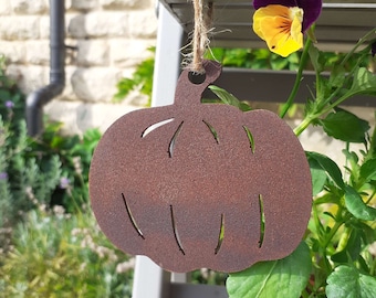 Autumn Pumpkin Ornament / Rusty Pumpkin / Halloween Decoration / Jack o'lantern / Halloween Pumpkins / Halloween Pumpkin / Autumn