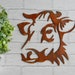 Cow Garden Decor / Cow Gift / Rusty Metal Cow Art / Tuin Decoratie / Cow Wall Decor / Metal Koe / Tuin muur decoratie / Cow Head Gift