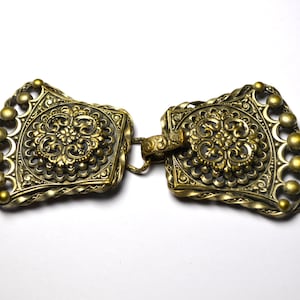 Early Victorian French Coat Buckle Circa late 1800s
