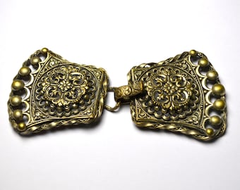 Early Victorian French Coat Buckle Circa late 1800s