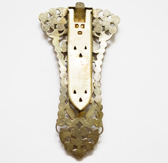 Antique Paste Coat Or Dress Clip From Late 1920s … - image 3