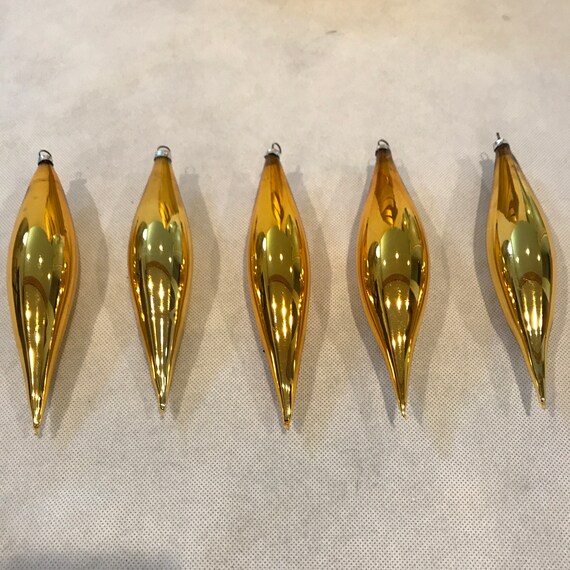 German Hand Blown Glass OrnamentsDelicate Christmas Gems on Your Tree