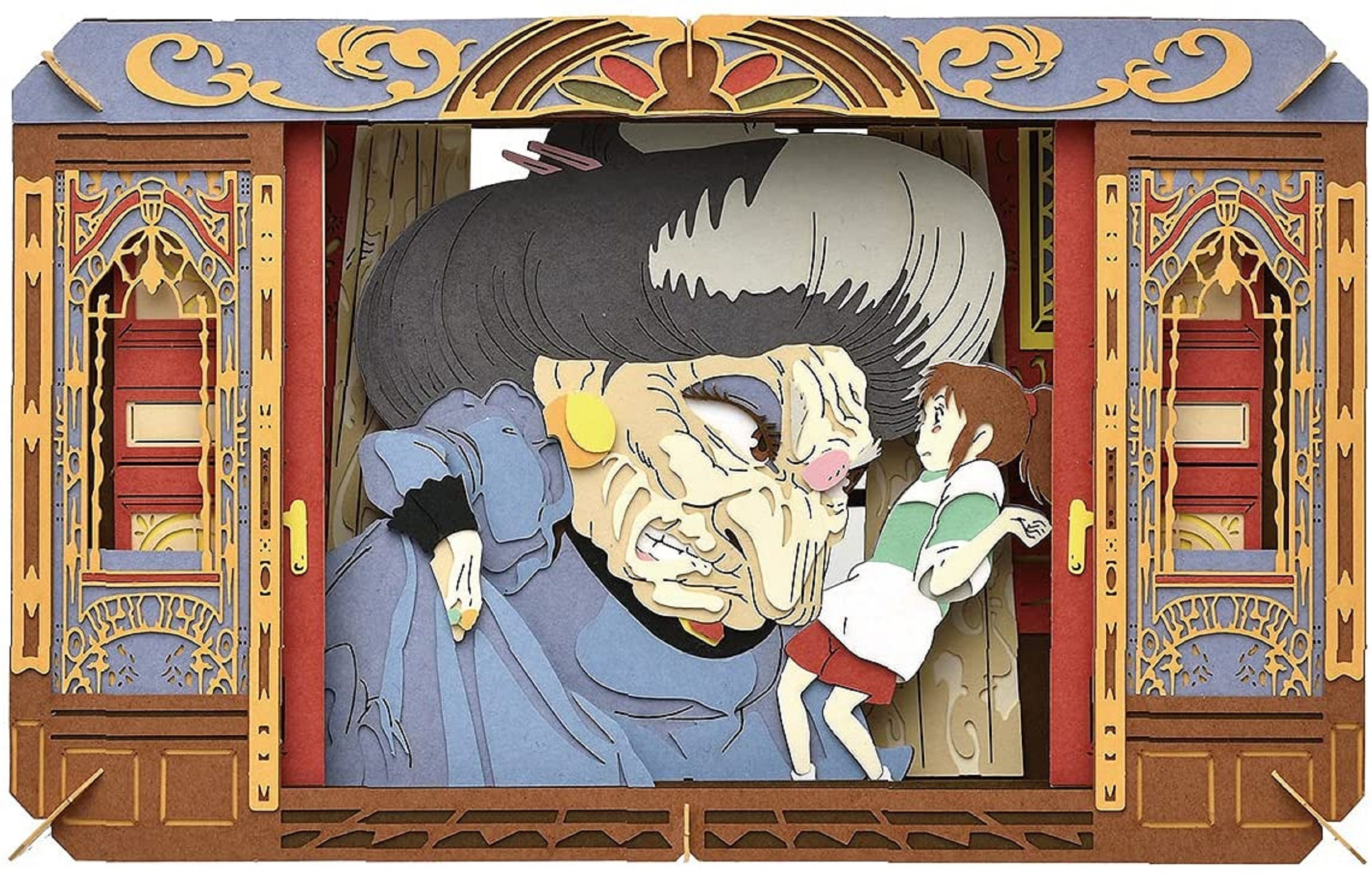 ENSKY Spirited Away Paper Theater Please Let Me Work Here Etsy