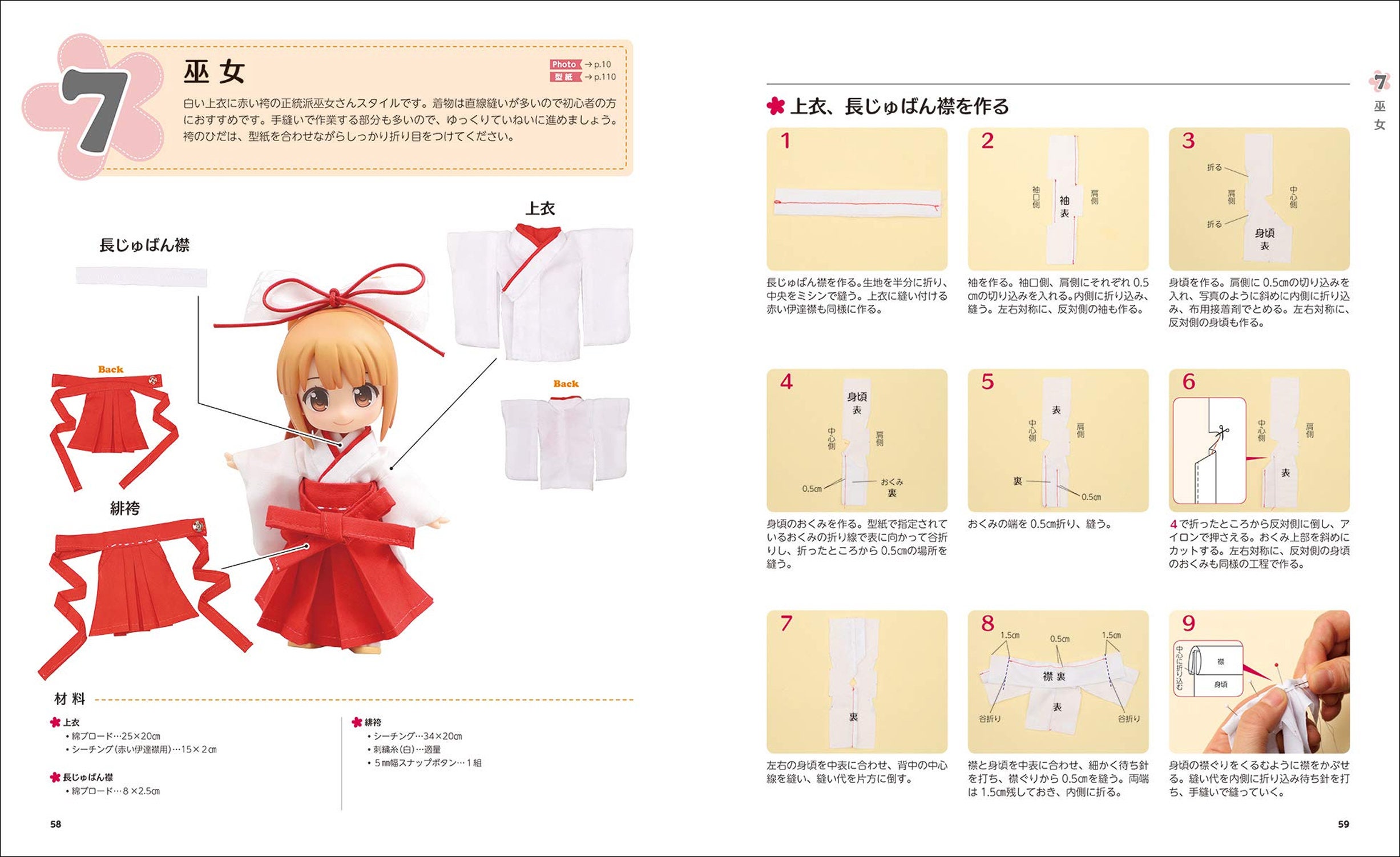 Good Smile Company Doll Clothes Recipe 1 First Time Dressing Etsy