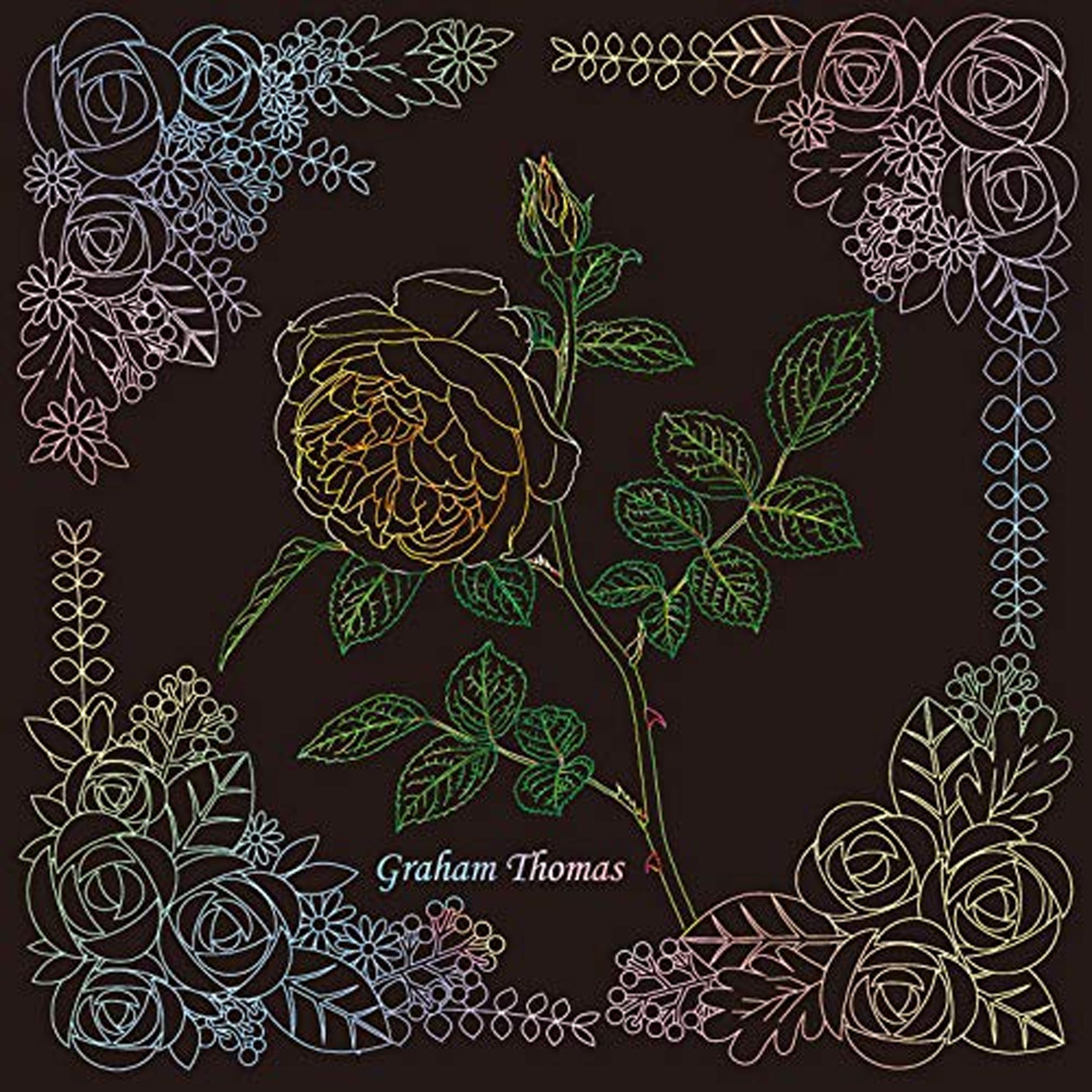 Adult Scratch Art Night Bloom Japanese Craft Book scratch art Etsy