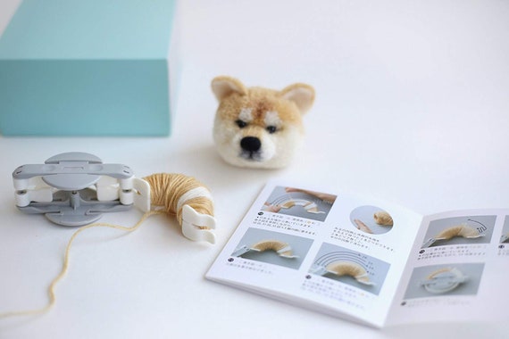 Daruma Handicraft Kit Trikotri Kit Dog Pop Romance Shiba Inu 55mm Japanese Craft Kit Trikotri