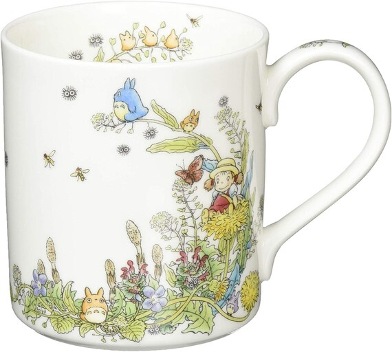 Noritake Mug 400 Cc My Neighbor Totoro Microwave Compatible Etsy
