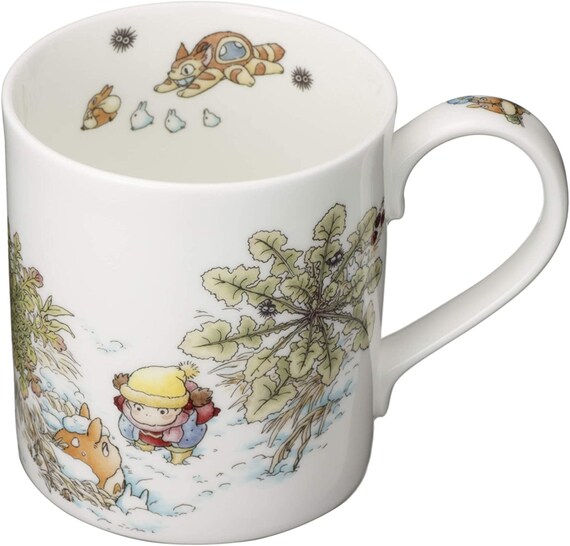 Noritake Mug 400 Cc My Neighbor Totoro Microwave Compatible Etsy