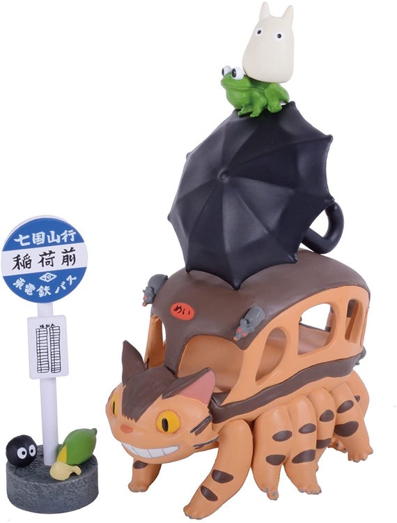 Ensky My Neighbor Totoro Nose Character Cat Bus Gift Ghibli Etsy