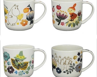 YAMAKA Moomin Snufkin Mug Coffee Cup Porcelain 300ml MM1303-11 Japan 