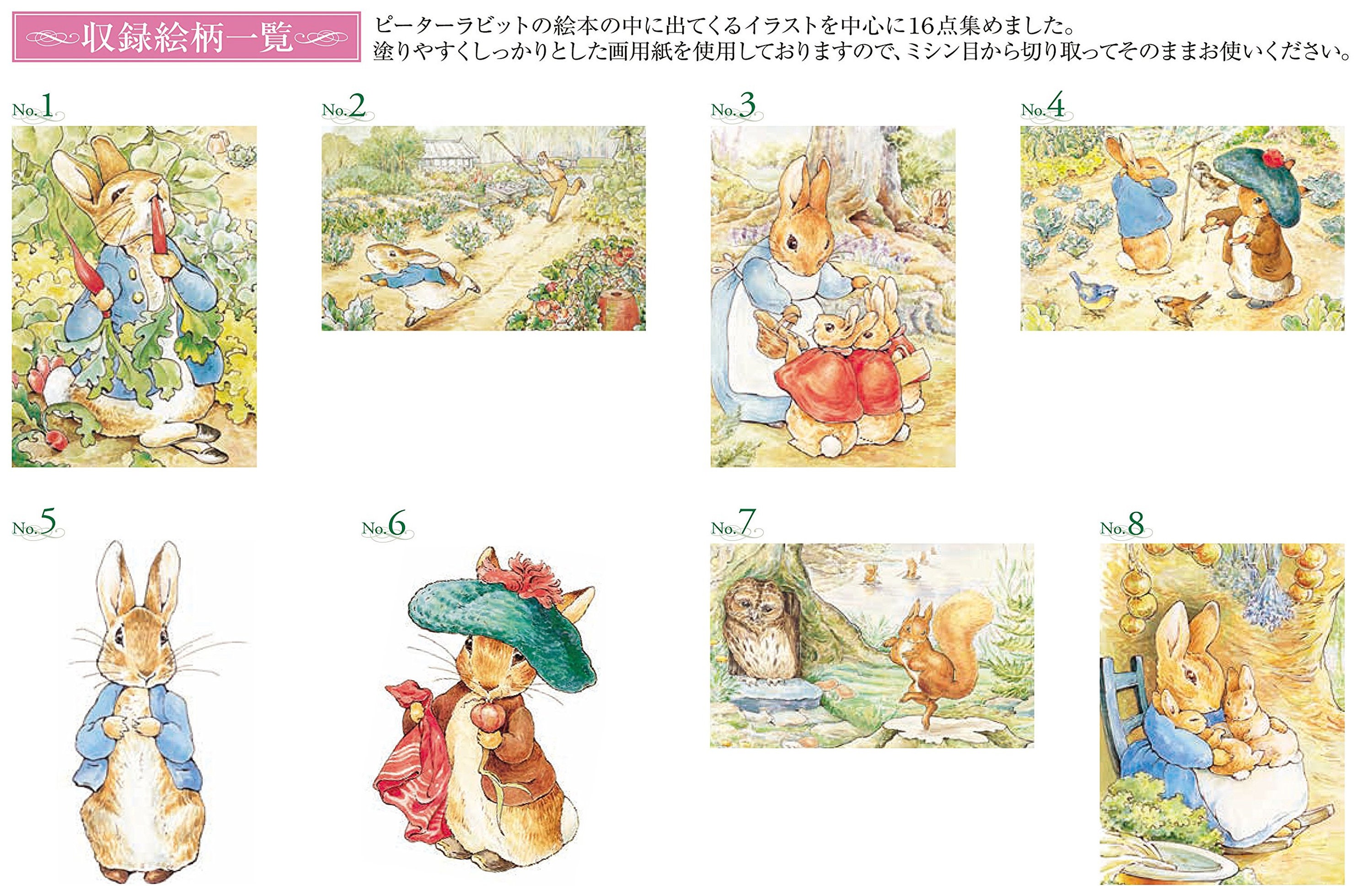 Adult Coloring Book Postcard Book Peter Rabbit Color Pencil Etsy Australia