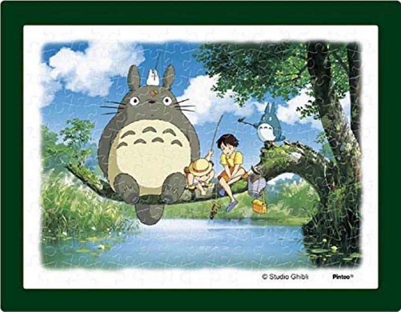 ENSKY Jigsaw Puzzle My Neighbor Totoro What Can I Catch 108 Etsy