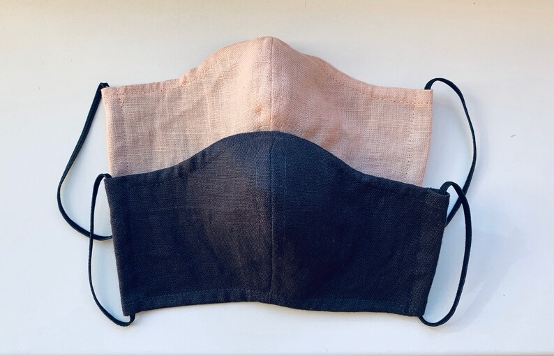 Reusable Fabric Face Mask Washable Face Mask Linen Face Etsy