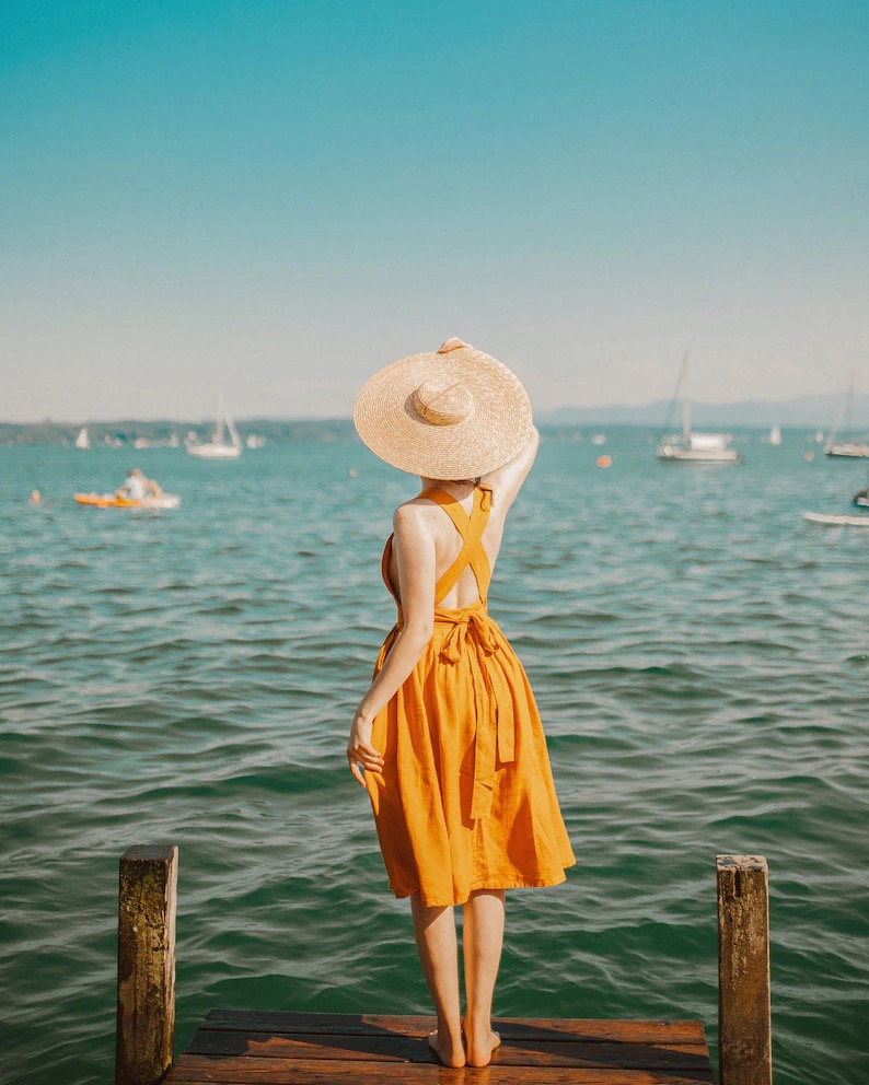 linen summer dress