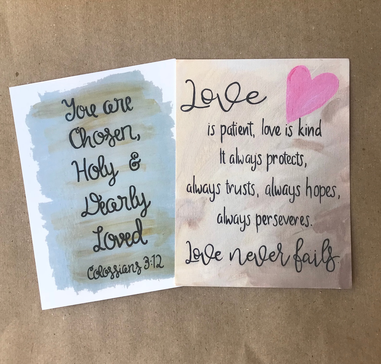 Religious Notecards Christian Cards Affirmation Card Etsy