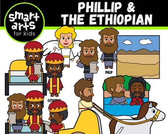 Philip and the Ethiopian - Etsy