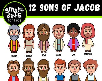 twelve sons of jacob coloring pages