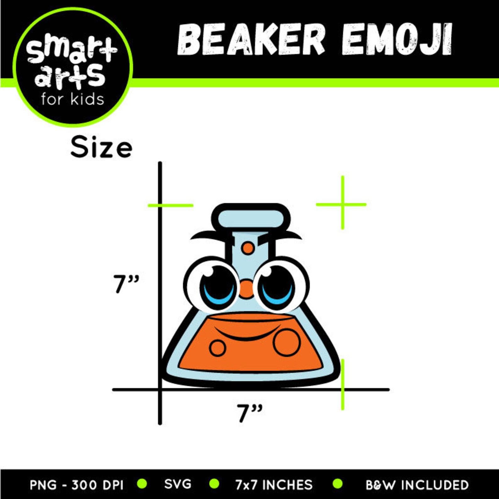 Beaker Emoji Clip Art Scientist Science Objects SVG Etsy Australia