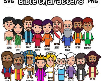 Bijbel tekens illustraties 1 - op de bijbel gebaseerd - bijbelfiguren - SVG cricut - png clip arts - religie - instant download - bijbelverhaal