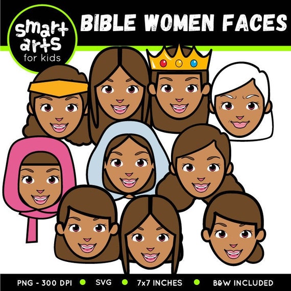 bible woman clipart