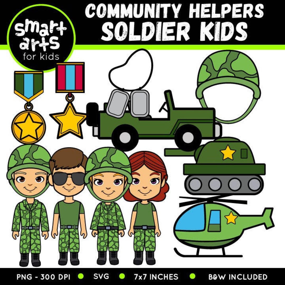Soldier Clip Art Png Png Clipart Graphics Artwork Soldier Kids Soldier