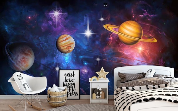 Planets Night Bedroom
