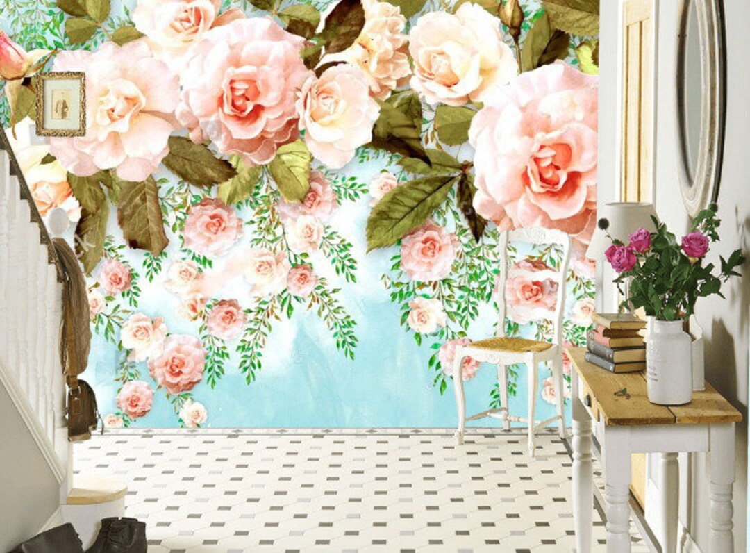 3D hermosas flores Fondo de pantalla Rosas Pione cielo azul - Etsy México 3D hermosas flores Fondo de pantalla Rosas Pione cielo azul - Etsy México