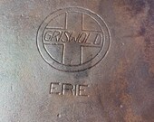 Vintage Griswold Slant Logo 12 719 with Heat Ring and Ghost Mark