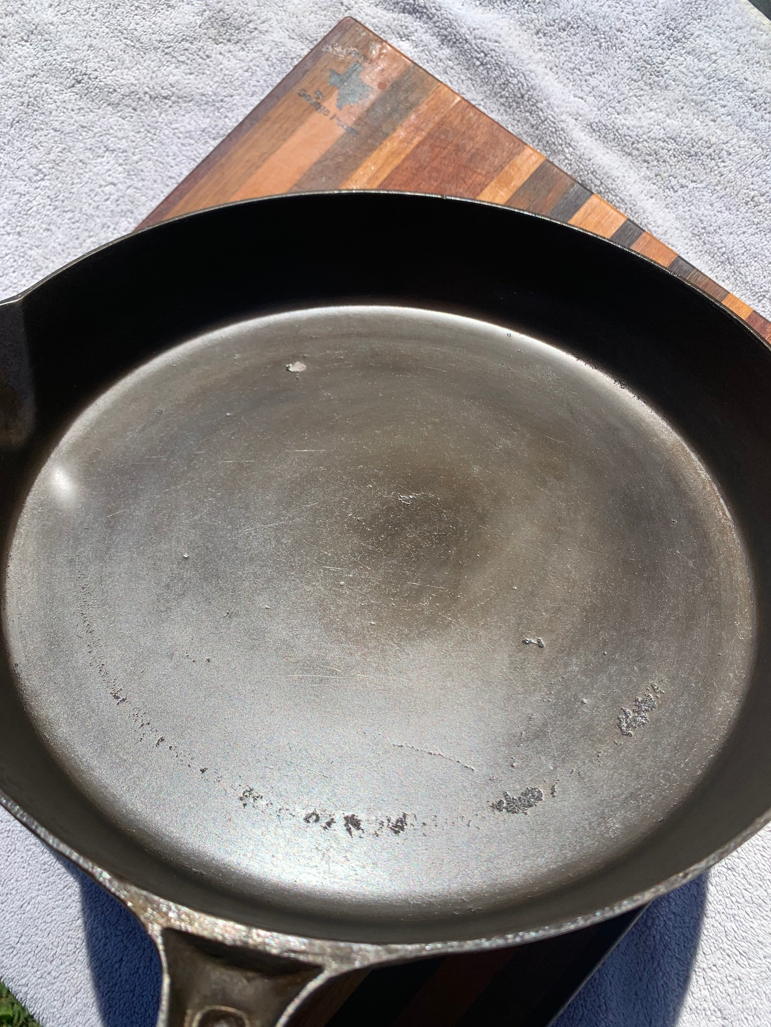 Vintage Marietta PA Gate Marked Cast Iron Skillet Size 10 Etsy