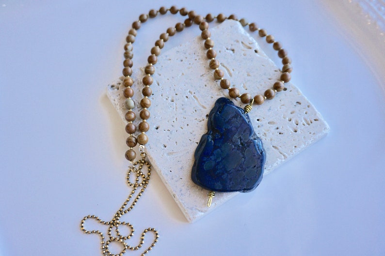 Gemstone Beaded Necklace