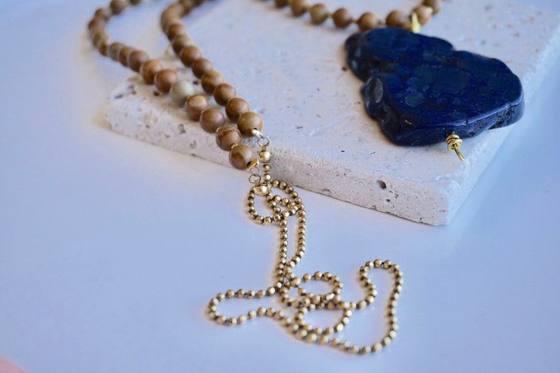 Gemstone Beaded Necklace