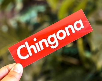 Chingona Sticker | Badass, Boss babe, Feminist, Girlboss, Latina
