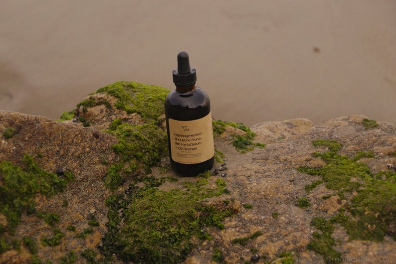 Hyperpigmented and Acne Prone Skin Facial Serum Oil Cleanser Etsy