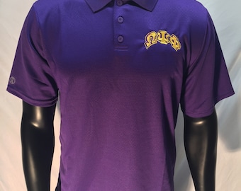 Omega Psi Phi EXTREME Performance Polo (Curved 3D Lettering)