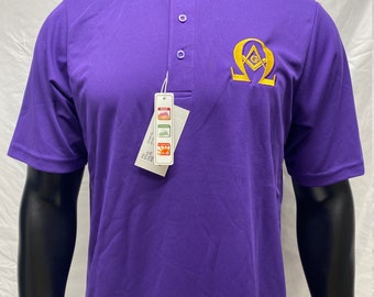 Omega psi phi hot sale dri fit polo