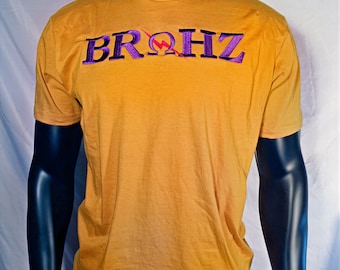 Omega Psi Phi BRUHZ  (OLD GOLD) T Shirt