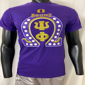 Omega Psi Phi Da BRUHZ  T Shirt, Long Sleeve T Shirt or Hoodie