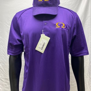 Omega Psi Phi Double Hits EXTREME Performance Polo/Cap