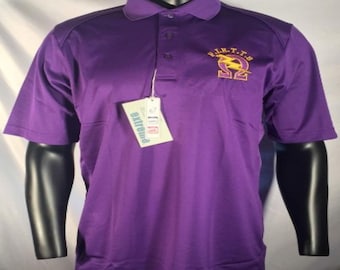 Omega Psi Phi EXTREME Performance Polo F I E T T S