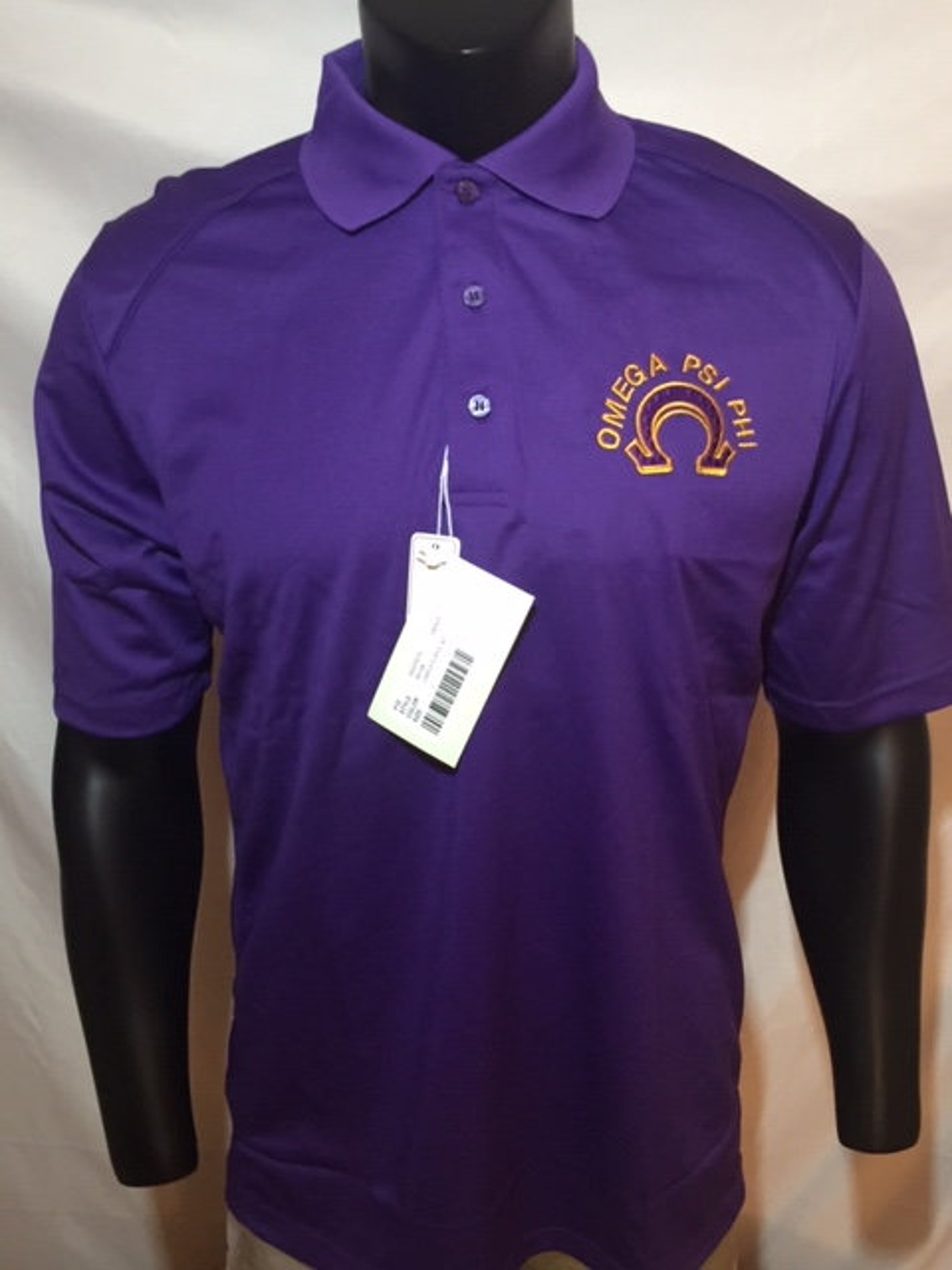 Omega Psi Phi 3D Pearls EXTREME Performance Polo