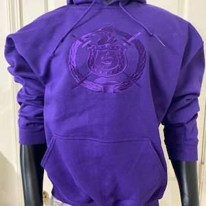 Omega Psi Phi FULL CREST Incognito HOODIE