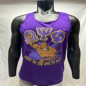 Omega Psi Phi QUE IN ME Tank