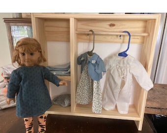 Wardrobe for a 18-inch doll
