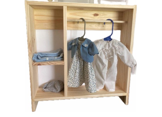 Ktaxon Large Wooden Wardrobe Armoire with Drawers, Bedroom